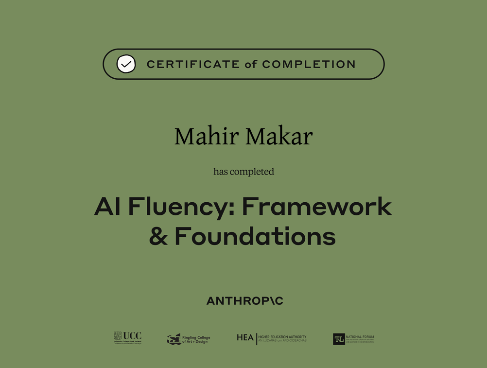 Anthropic Certificate